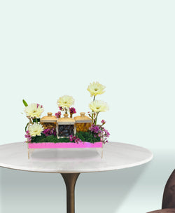 Floral Delight with Gourmet Trio