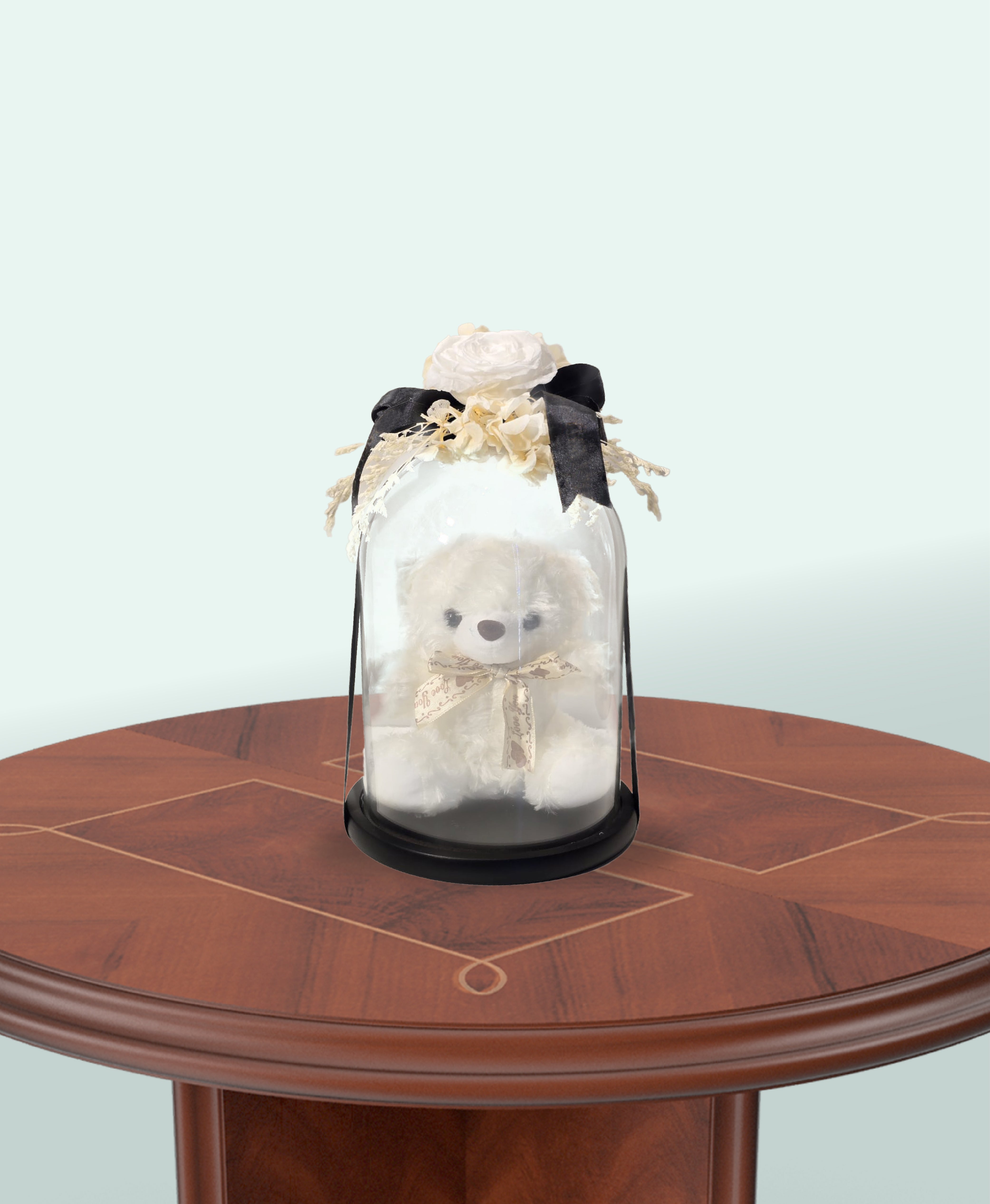 Adorable Teddy Bear Gift Dome