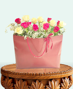 Cartier-Inspired Rose Tote