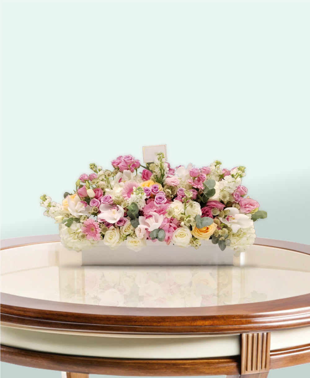 Elegant Pastel Blossom Arrangement