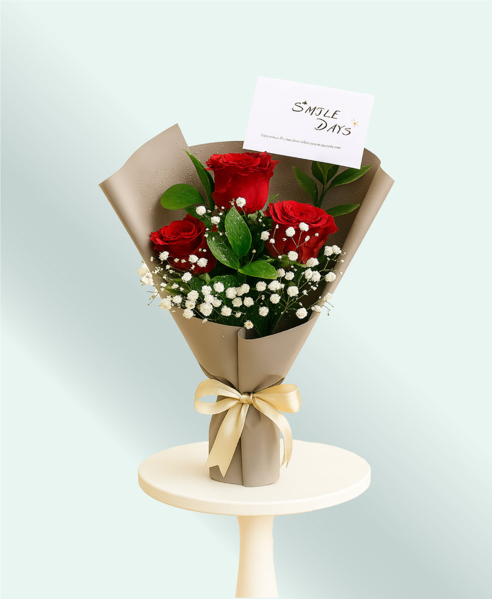 Trio of Love Hand Bouquet