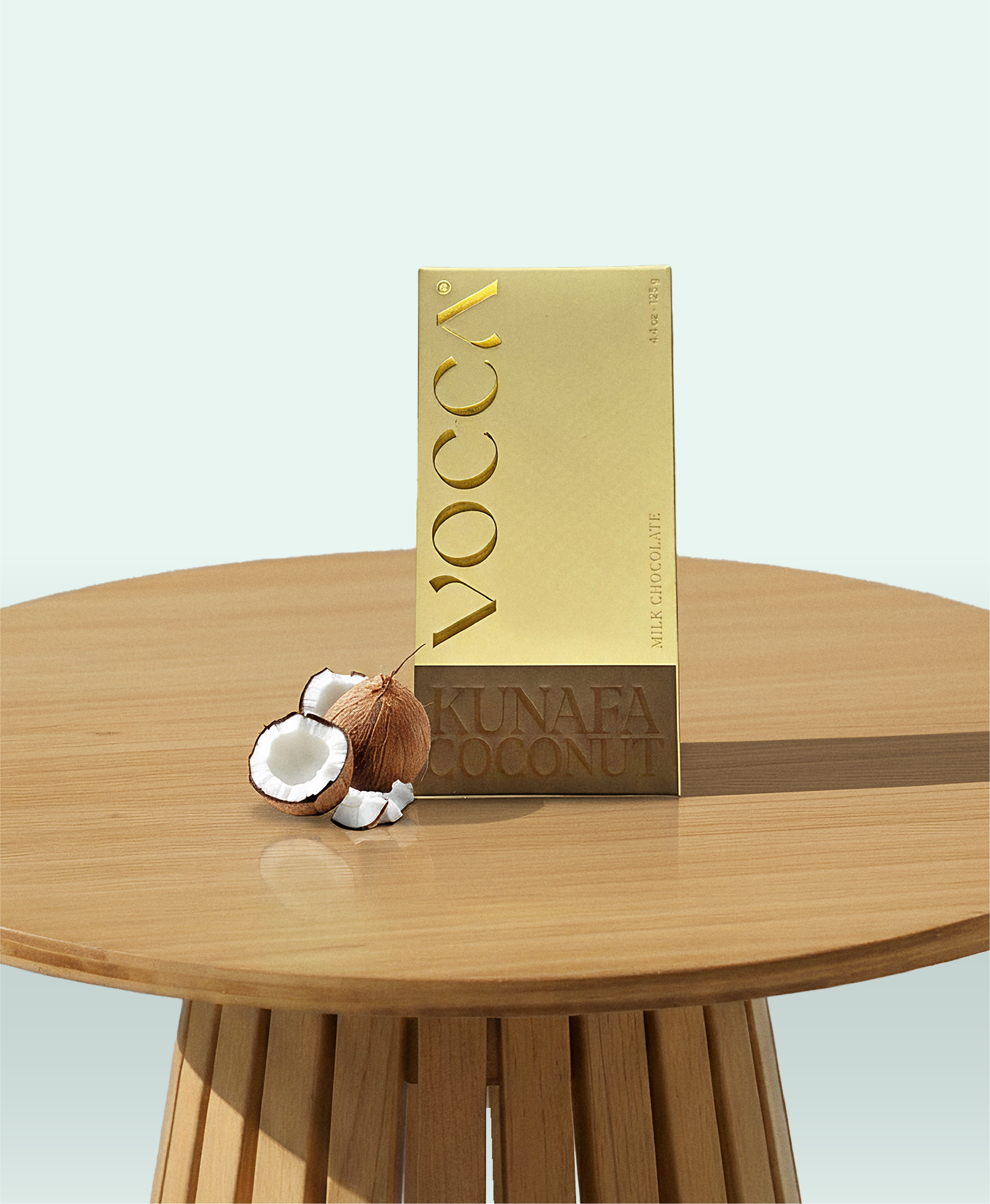 Coconut Kunafa In  Milk Chocolate